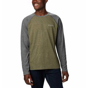 Columbia Men's Long‎ Sleeve Raglan Tee